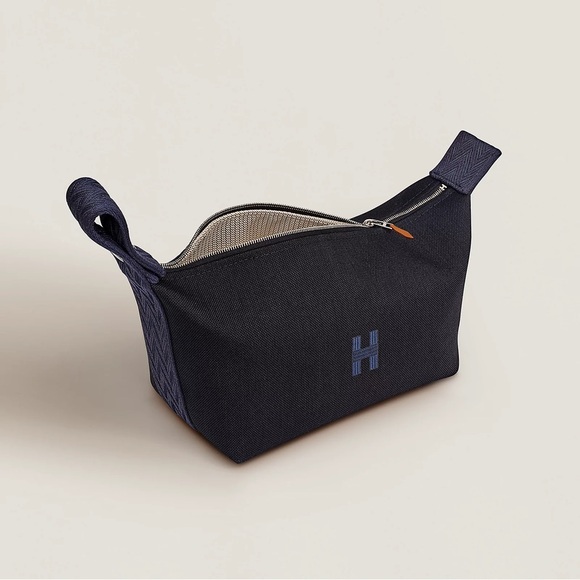 Hermes Canvas Bride-A-Brac Pouch - Picture 7 of 10